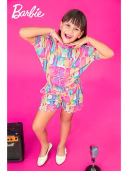 TINY GIRL - Barbie Typography Co-Ord