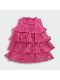 TINY GIRL - Barbie Sleeveless Typography Layered Top