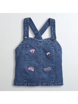 TINY GIRL - Barbie Denim Corset with Spaghetti Sleeveless