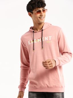 SHOWOFF - Men's Slim Fit Pullover Long Sleeves Typography Hooded Sweatshirts
