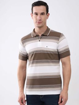 Monte Carlo - Men Collar Neck Half Sleeves Polo T-Shirt