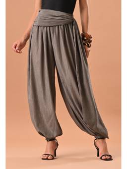 MYMASHA - Women Grey Harem Pants