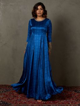 RI.Ritu Kumar - Blue Rupsi Gown (M)