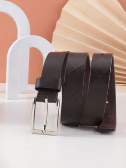 Aditi Wasan - Brown Genuine Leather Casual Belt for Women