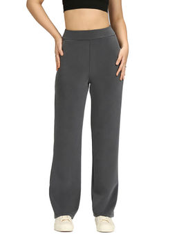 Blissclub - Women Grey Bare Butter Tall Straight Pant