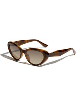 Vintage - Women UV Protection Brown Lens Cat Eye Sunglasses
