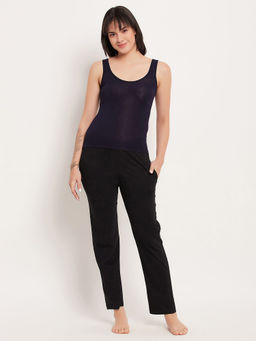 Clovia - Chic Basic Tank Top In Black - Modal
