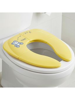 Hopop - Foldable Travel Potty Seat for Kids Safe, Portable & Hygienic-Yellow