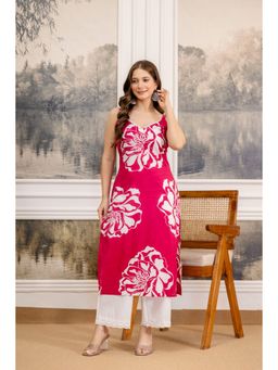 EthniFlair - Women Floral Printed Kurta