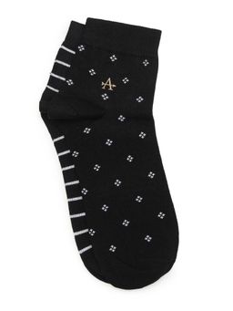 Arrow - Mens Printed Knit Ankle Length Socks (Pack of 2)