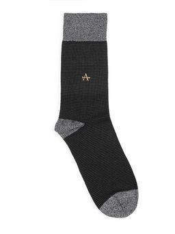 Arrow - Mens Stripes Mid Calf Length Socks