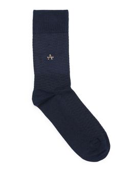 Arrow - Mens Woven Knit Mid Calf Length Socks