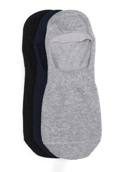 Arrow - Mens Heathered No-Show Socks (Pack of 3)