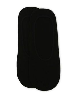 Tommy Hilfiger - Solid Black Cotton Socks (Pack of 2)