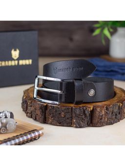 Crabby Hunt - Premium Genuine Leather Belt for Men