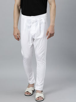 Rare Rabbit - White Solid Bottoms