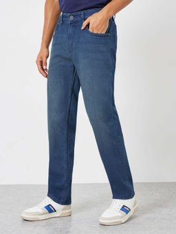 Styli - Men Ice wash Regular Fit Jeans