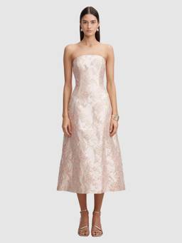 Forever New - Charlotte Floral Jacquard Midi Dress