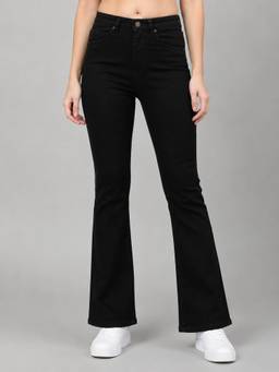 TARAMA - Women High-Rise Stretch Boot Cut Jeans