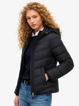 Tommy Hilfiger - Slim Fit Polyamide Hooded Neck Puffer Jacket