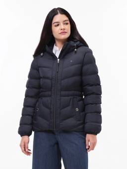 Tommy Hilfiger - Slim Fit Polyamide Hooded Neck Puffer Jacket