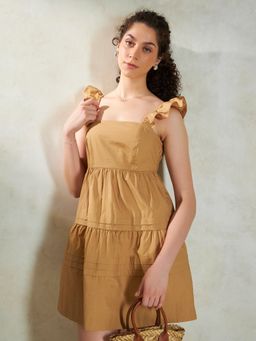 Virgio - Women's Cotton Mini Dress