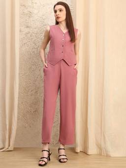 JAKANARY - Solid Co-Ords Pink