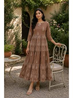 DECKEDUP - Choco Indulgence Dress