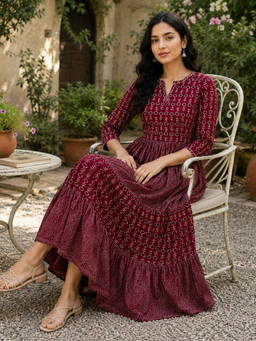 DECKEDUP - Heritage Flare Dress