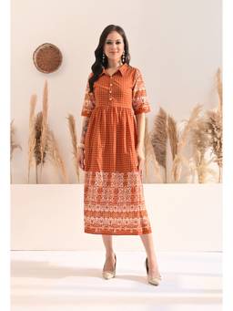 DECKEDUP - Kahwa Shirt Dress