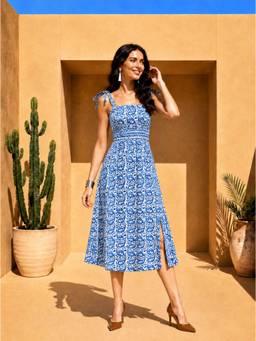 DECKEDUP - Metro Tie-Up Dress
