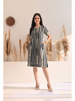 DECKEDUP - Indigo Rush Dress