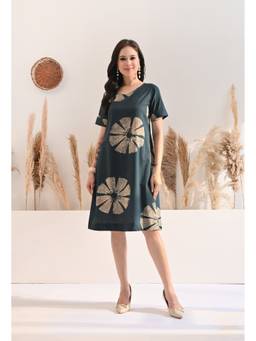 DECKEDUP - Mehfil Green Dress