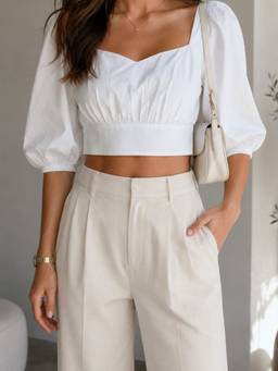 STREET 9 - Solid Top White