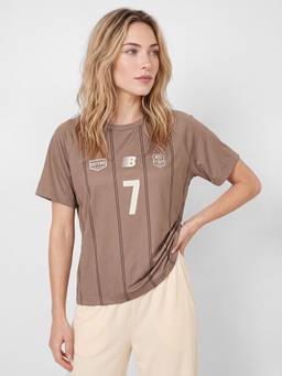 max - Women Sports Printed Boxy Fit T-Shirt