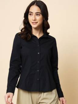 Beatnik - Solid Black Shirt