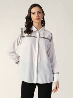 Beatnik - Solid White Shirt