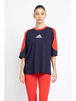 adidas - W Cb T Blue Sports T-Shirt