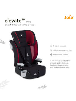 Joie - Black & Red Elevate Car Seat