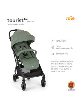 Joie - Green 3 In 1 Tourist Compact Stroller