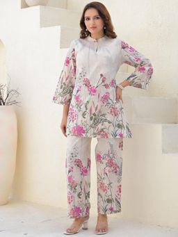Readiprint - Straight Style Cotton Flex Fabric Pink Co-Ord Set