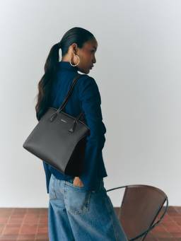 MIRAGGIO - Patricia Tote Bag-Black (Medium)