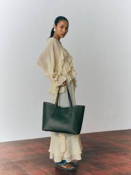 MIRAGGIO - Lextra Tote Bag-Green (Large)
