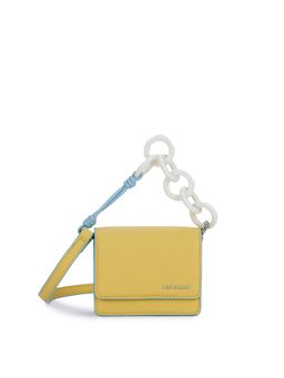 MIRAGGIO - Jello Micro Mini Handbag-Yellow (Small)