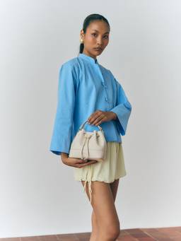MIRAGGIO - Nikki Crossbody Bag-Ivory (Small)