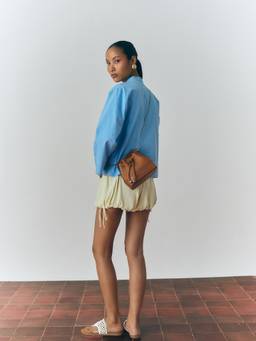 MIRAGGIO - Nikki Crossbody Bag-Brown (Small)