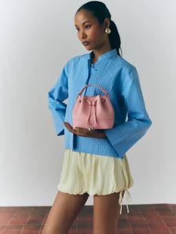 MIRAGGIO - Nikki Crossbody Bag-Pink (Small)