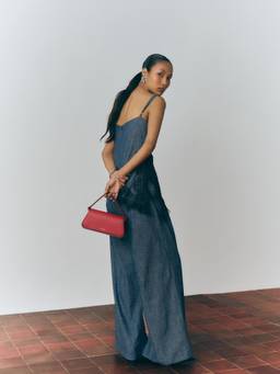 MIRAGGIO - Cheryl Crossbody Bag-Red (Medium)