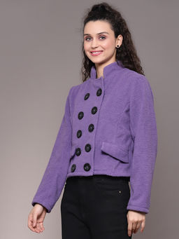 KASSUALLY - Purple Tailored Jacket