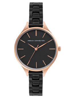 French Connection - Analog Black Dial Womens Watch-FCS003D